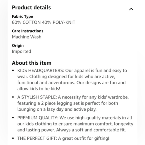 Kids Headquarters Little Girls 2 Piece Set - Picture 4 of 4